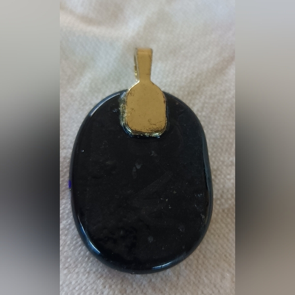 Multicolor Glass Pendant - Picture 3 of 4